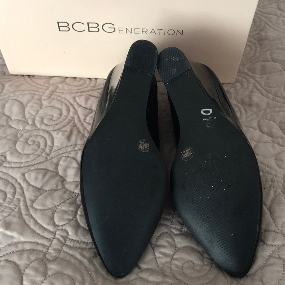 Fancy Black Bcbgeneration Platform Shoes. - image 3